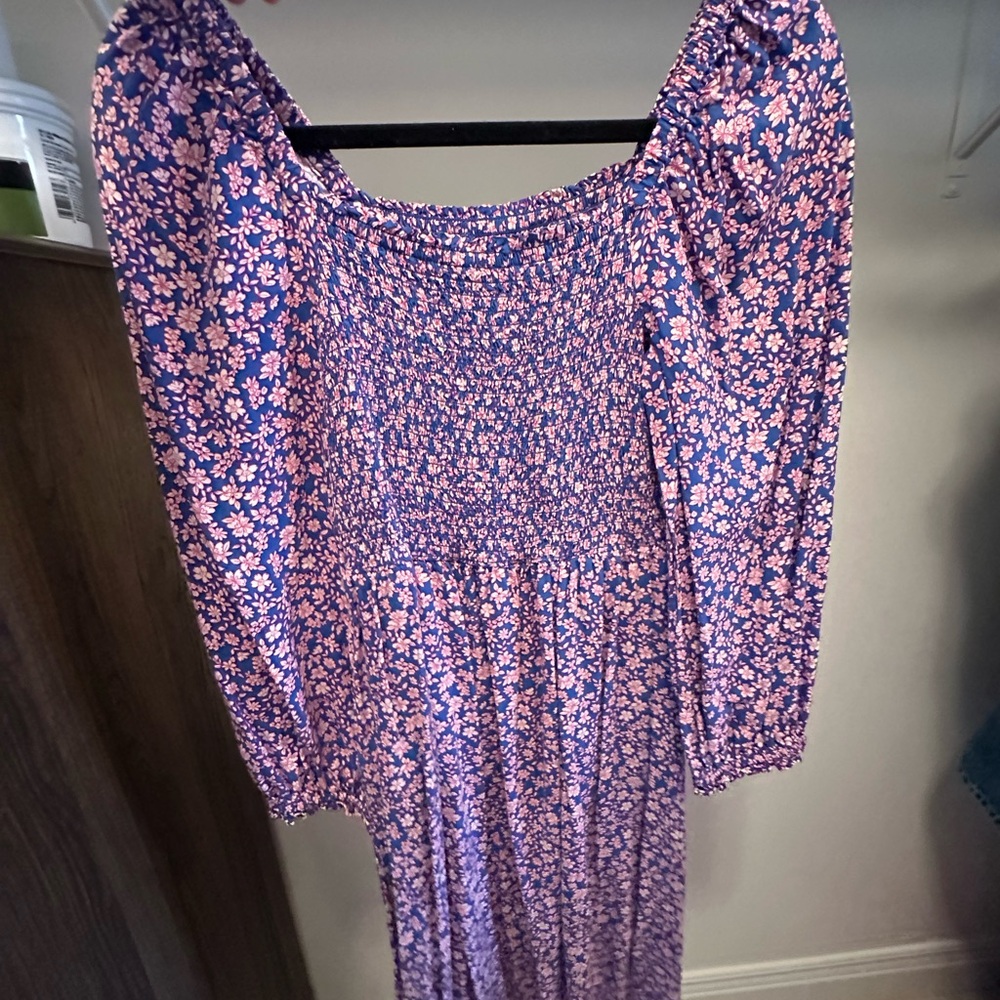 Floral Long Sleeve Dress